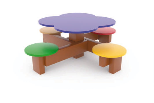 Clover Toddler Table - Activity Table - Playtopia, Inc.