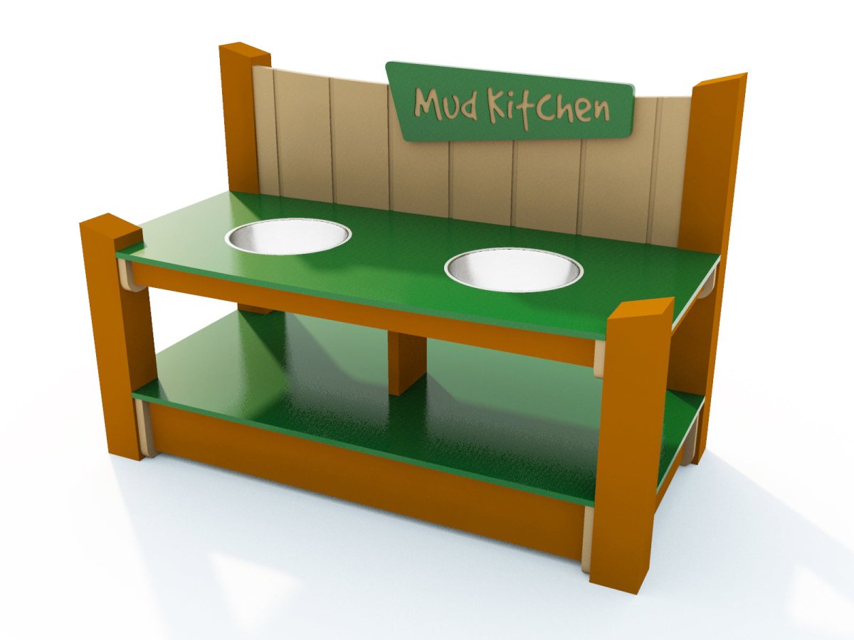 Double Mud Kitchen - Mud Kitchen - Playtopia, Inc.