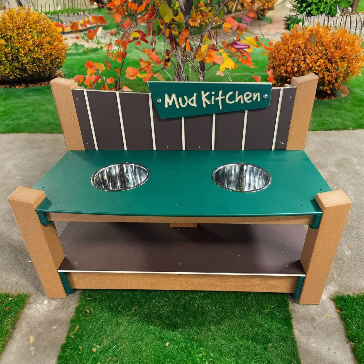 Double Mud Kitchen - Mud Kitchen - Playtopia, Inc.