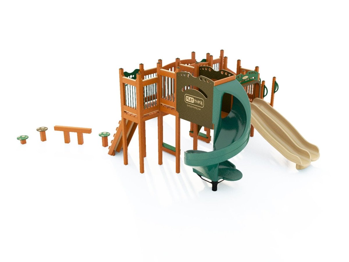 Hoppy Haven Playscape - Playtopia, Inc.