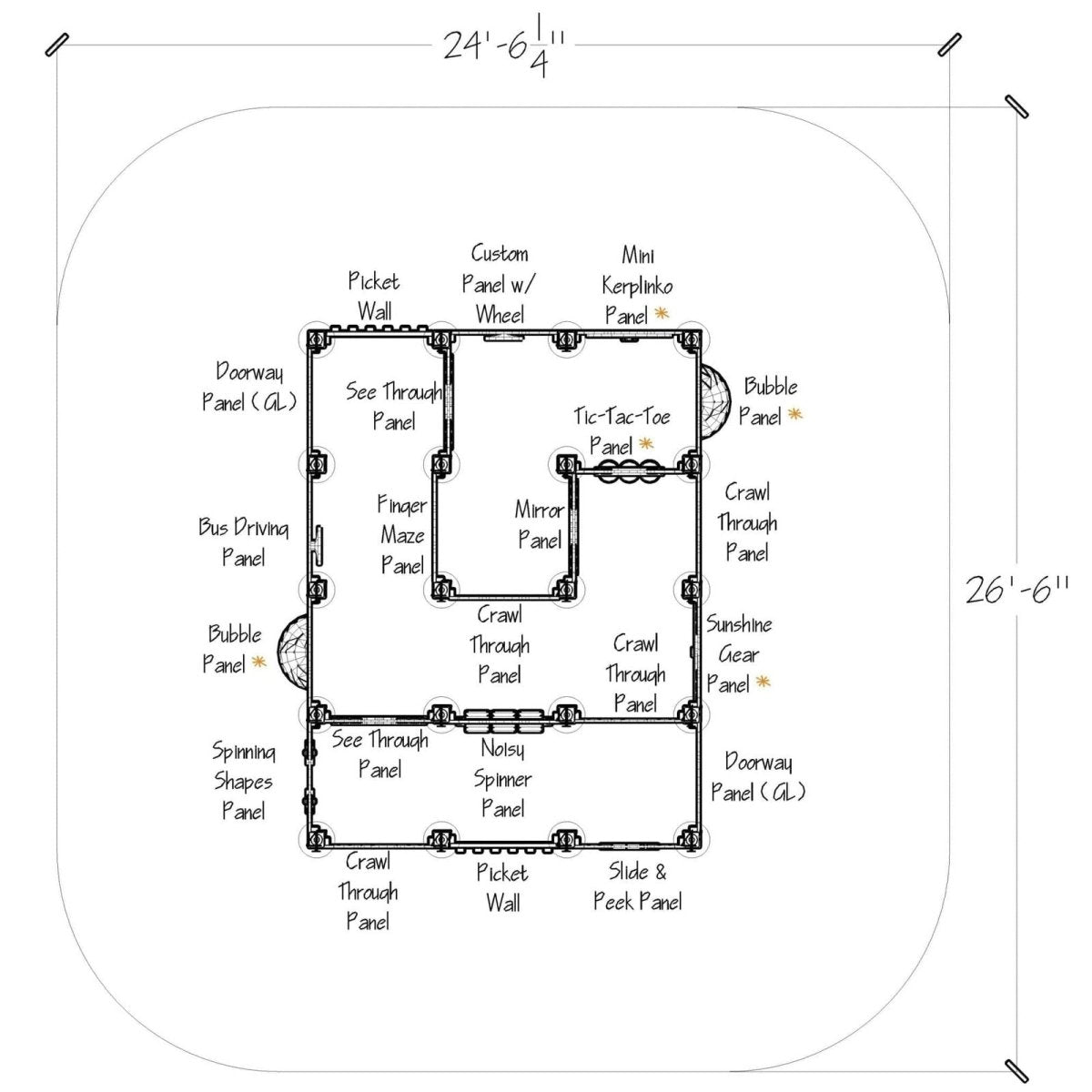 Maze Marvel Playset - Toddler Playgrounds - Playtopia, Inc.