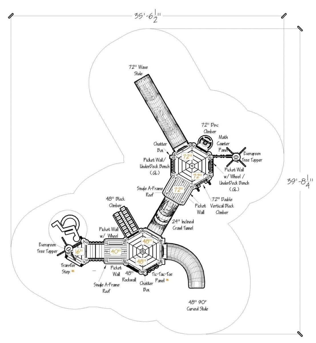 Niko's Nook Playscape - Playtopia, Inc.