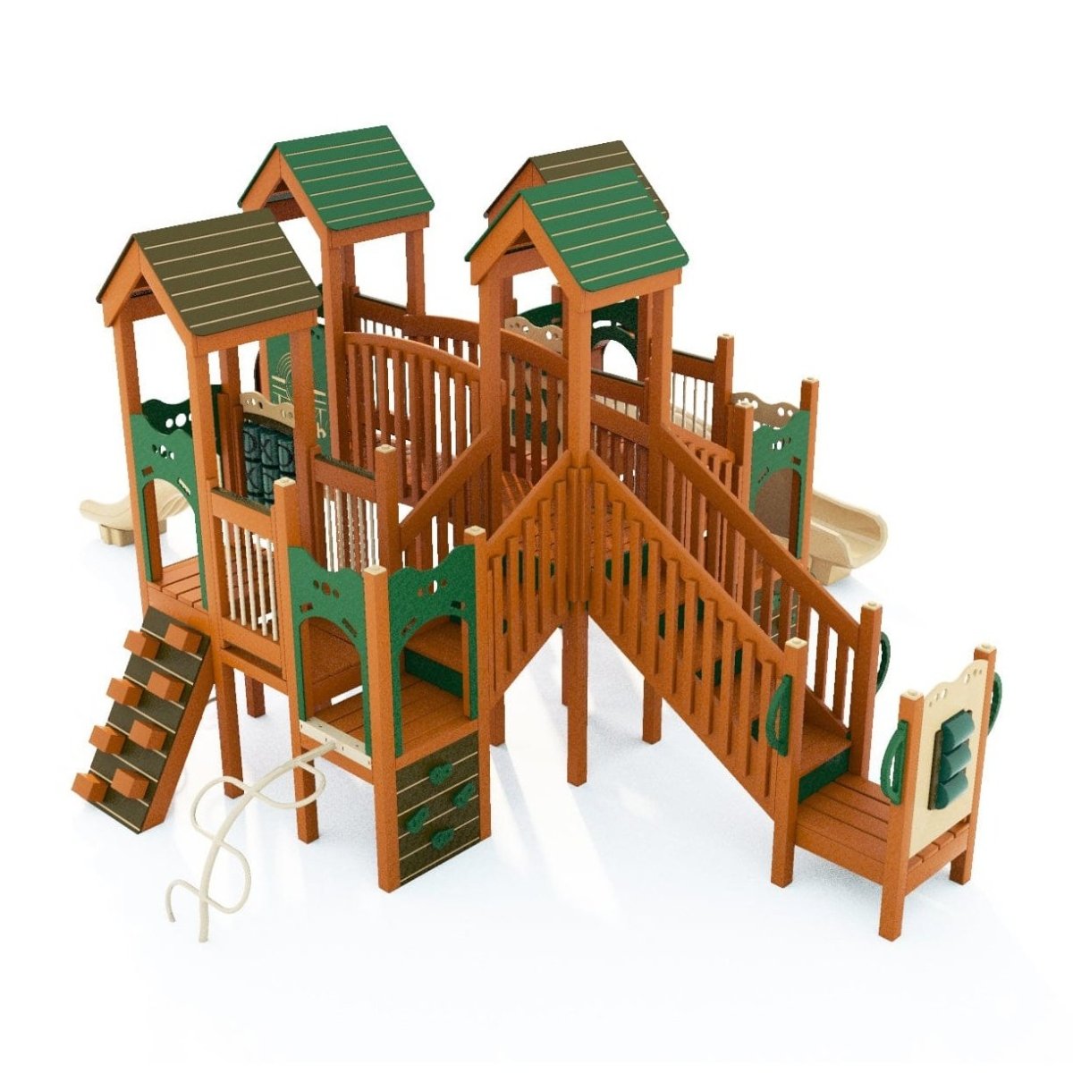 Skylark Playset - Preschool Playgrounds - Playtopia, Inc.