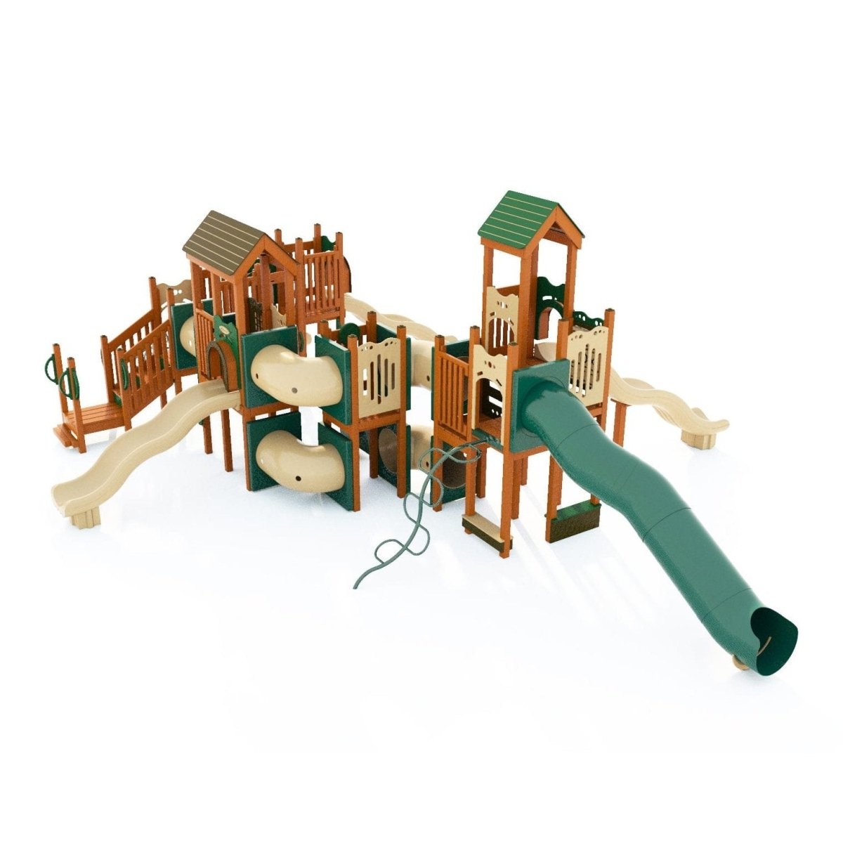 Smile Town Playset - Preschool Playgrounds - Playtopia, Inc.