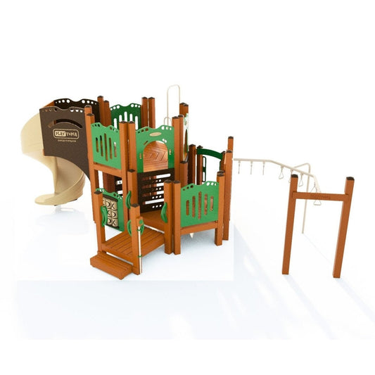 Trailblazer Playset - School-Age Playgrounds - Playtopia, Inc.