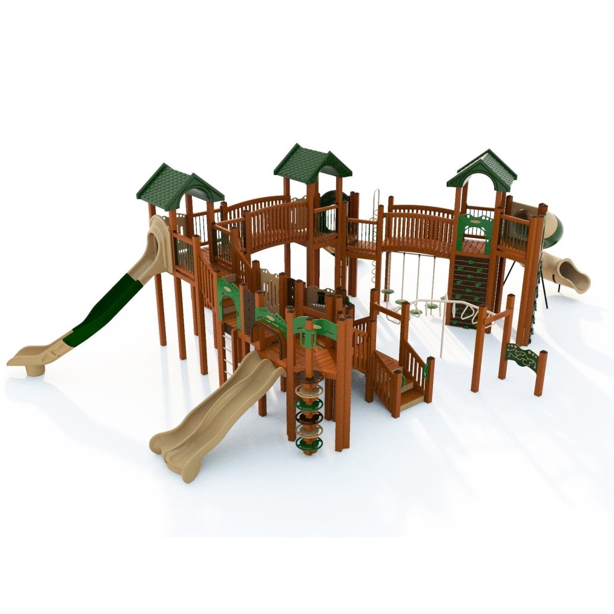 Voyager Playset - School-Age Playgrounds - Playtopia, Inc.